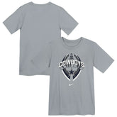 Dallas Cowboys Preschool Icon Legend Dri-FIT T-Shirt Gray | Nike for Sale