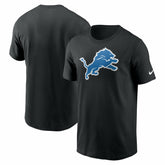 Detroit Lions Primetime Logo Essential T-Shirt Black | Nike for Sale