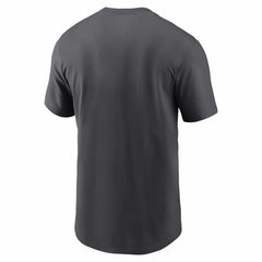 Denver Broncos Primetime Wordmark Essential T-Shirt Anthracite | Nike for Sale