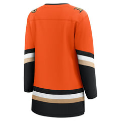 Anaheim Ducks Fanatics Women's Home Breakaway Jersey - Orange - NHL