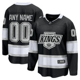 Los Angeles Kings Fanatics Home Breakaway Custom Jersey - Black - NHL