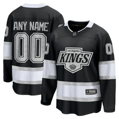 Los Angeles Kings Fanatics Home Breakaway Custom Jersey - Black - NHL