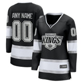 Los Angeles Kings Fanatics Women's Home Breakaway Custom Jersey - Black - NHL