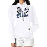 St. Louis Blues G-III 4Her by Carl Banks Women's Animal Print Heart Fleece Pullover Hoodie - White - NHL