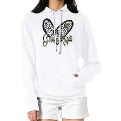 Vegas Golden Knights G-III 4Her by Carl Banks Women's Animal Print Heart Fleece Pullover Hoodie - White - NHL