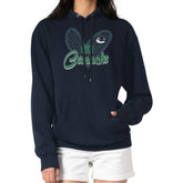 Vancouver Canucks G-III 4Her by Carl Banks Women's Animal Print Heart Fleece Pullover Hoodie - Navy - NHL