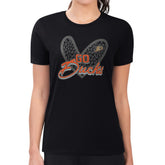 Anaheim Ducks G-III 4Her by Carl Banks Women's Super-Slim Fit Lightweight Animal Print Heart T-Shirt - Black - NHL