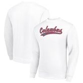 Columbus Blue Jackets Starter Tailsweep City Pullover Sweatshirt - White - NHL