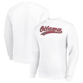 Ottawa Senators Starter Tailsweep City Pullover Sweatshirt - White - NHL