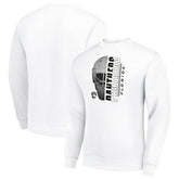 Florida Panthers Starter Half Helmet Team Logo Pullover Sweatshirt - White - NHL