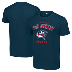 Columbus Blue Jackets Starter Logo T-Shirt - Navy - NHL