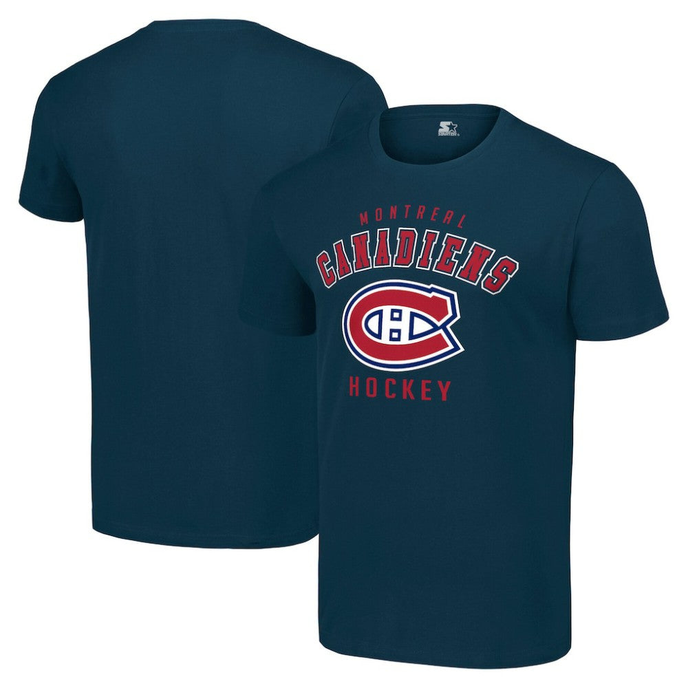 Montreal Canadiens Starter Logo T-Shirt - Navy - NHL