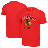 Chicago Blackhawks Starter Logo T-Shirt - Red - NHL