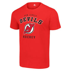 New Jersey Devils Starter Logo T-Shirt - Red - NHL