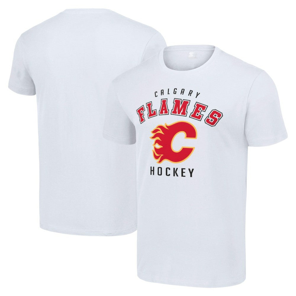 Calgary Flames Starter Logo T-Shirt - White - NHL