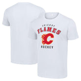 Calgary Flames Starter Logo T-Shirt - White - NHL