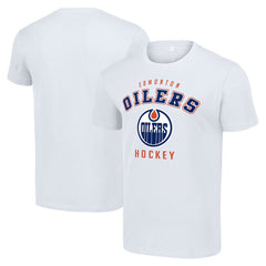 Edmonton Oilers Starter Logo T-Shirt - White - NHL