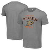 Anaheim Ducks Starter Logo T-Shirt - Heather Gray - NHL