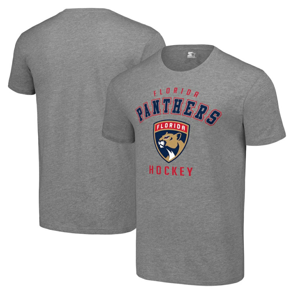 Florida Panthers Starter Logo T-Shirt - Heather Gray - NHL