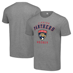 Florida Panthers Starter Logo T-Shirt - Heather Gray - NHL