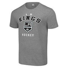 Los Angeles Kings Starter Logo T-Shirt - Heather Gray - NHL