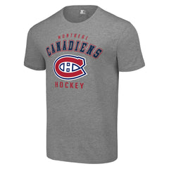Montreal Canadiens Starter Logo T-Shirt - Heather Gray - NHL