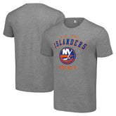 New York Islanders Starter Logo T-Shirt - Heather Gray - NHL
