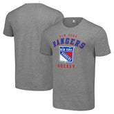 New York Rangers Starter Logo T-Shirt - Heather Gray - NHL