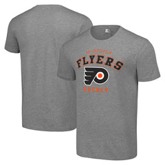 Philadelphia Flyers Starter Logo T-Shirt - Heather Gray - NHL