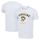 Pittsburgh Penguins Starter Logo T-Shirt - White - NHL