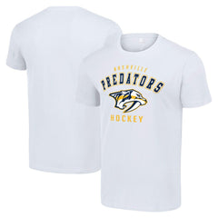 Nashville Predators Starter Logo T-Shirt - White - NHL