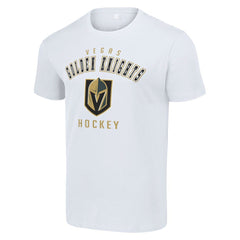 Vegas Golden Knights Starter Logo T-Shirt - White - NHL
