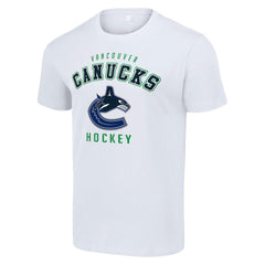Vancouver Canucks Starter Logo T-Shirt - White - NHL
