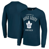 Toronto Maple Leafs Starter Logo Long Sleeve T-Shirt - Navy - NHL