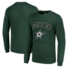 Dallas Stars Starter Logo Long Sleeve T-Shirt - Military Green - NHL