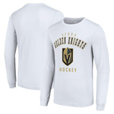 Vegas Golden Knights Starter Logo Long Sleeve T-Shirt - White - NHL