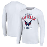 Washington Capitals Starter Logo Long Sleeve T-Shirt - White - NHL
