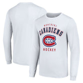 Montreal Canadiens Starter Logo Long Sleeve T-Shirt - White - NHL