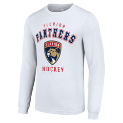 Florida Panthers Starter Logo Long Sleeve T-Shirt - White - NHL