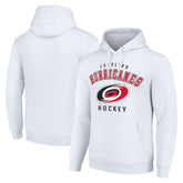 Carolina Hurricanes Starter Logo Pullover Hoodie - White - NHL