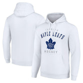 Toronto Maple Leafs Starter Logo Pullover Hoodie - White - NHL