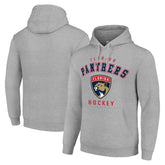 Florida Panthers Starter Logo Pullover Hoodie - Heather Gray - NHL