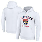 Florida Panthers Starter Logo Pullover Hoodie - White - NHL