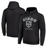 Los Angeles Kings Starter Logo Pullover Hoodie - Black - NHL