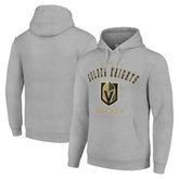 Vegas Golden Knights Starter Logo Pullover Hoodie - Heather Gray - NHL