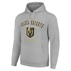 Vegas Golden Knights Starter Logo Pullover Hoodie - Heather Gray - NHL