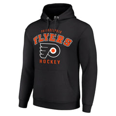 Philadelphia Flyers Starter Logo Pullover Hoodie - Black - NHL