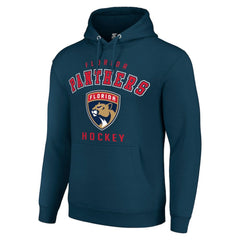Florida Panthers Starter Logo Pullover Hoodie - Navy - NHL
