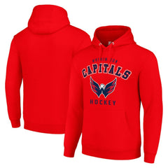 Washington Capitals Starter Logo Pullover Hoodie - Red - NHL