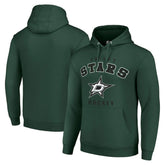 Dallas Stars Starter Logo Pullover Hoodie - Green - NHL